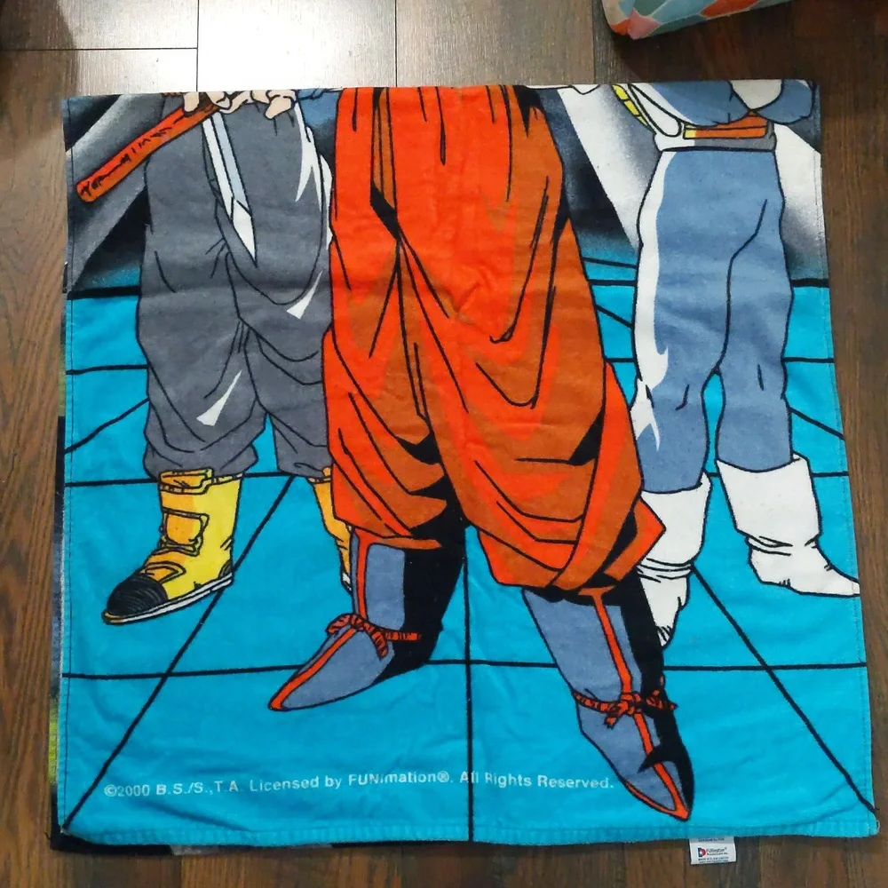 Vintage Dragon Ball Z beach towel